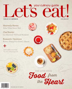 Vol-55 Let's eat! Magazine