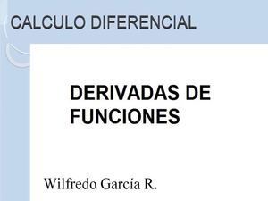 MB 146  DERIVADAS DE FUNCIONES 2013-2 UNI