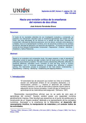 Numeros de dos cifras