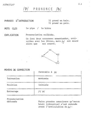 ASTM/CLAP - Correction phonétique - 3/3 - Correction des consonnes