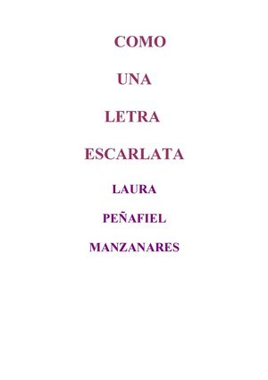Calaméo Como Una Letra Escarlata