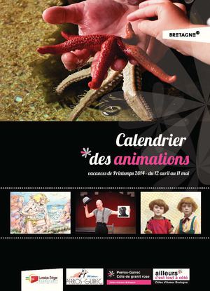 Calendrier des animations Côte de Granit Rose - Vacances de Printemps 2014