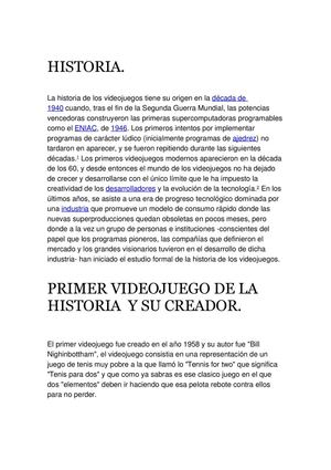 MUNDO DE VIDEOJUEGOS.