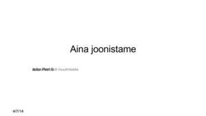 Joonistame!Joonistame!