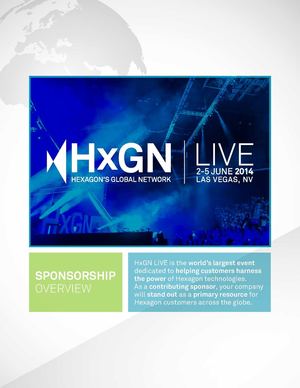 HxGN LIVE Sponsorship Brochure