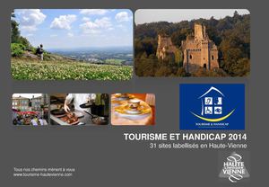 Sites labellisés Tourisme et Handicap en Haute-Vienne 2014