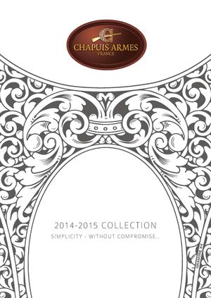 Catalogue Chapuis Armes 2014 version Anglaise