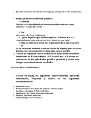 la transicion de españa