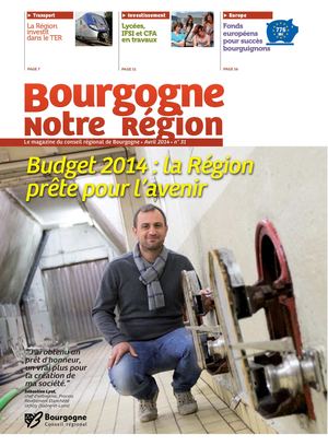 Bourgogne notre région n°31 spécial budget 2014