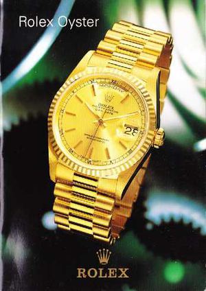 rolex oyster catalogue 1996 ita