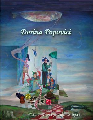 Dorina Popovici - Pictură - Triptic pe Plaja cu Suflet