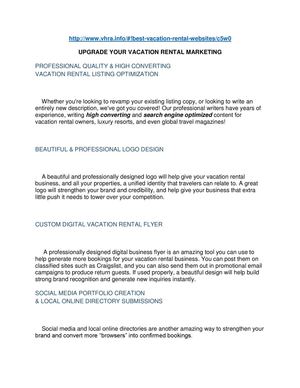 top vacation rental websites