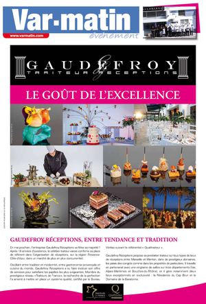 Gaudefroy Réceptions - Produits et services traiteur en 2014