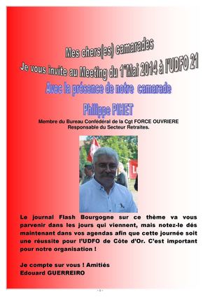 Invitation 1 Mai 2014