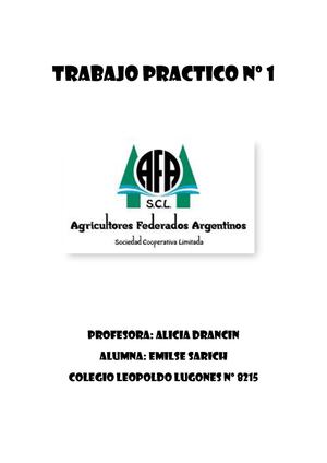 Agricultores Federados Argentinos (AFA) scl