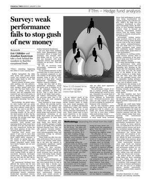 Financial Times 2013 Hedge Fund Survey