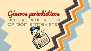 Géneros periodísticos para prensa