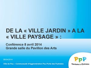 Julie Drevet - De la ville jardin à la ville paysage