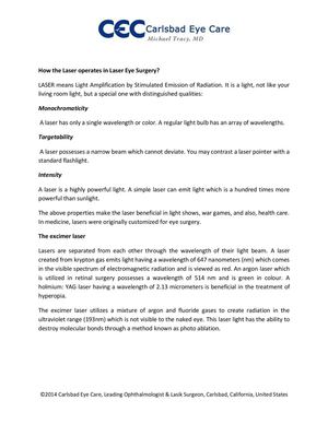 Cure Astigmatism With LASIK 