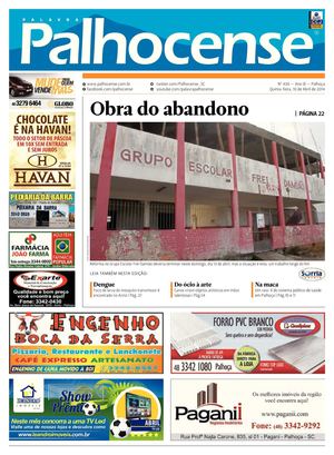 Jornal Palavra Palhocense - Edição 430