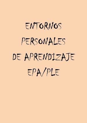Entornos Personales de Aprendizaje - MAC