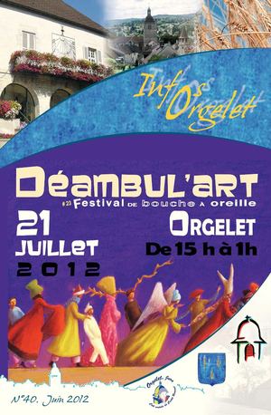 Bulletin municipal d'Orgelet n°40 (juin 2012)