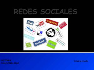 HISTORIA DE LAS REDES SOCIALES