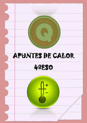 APUNTES DE CALOR 4ºESO