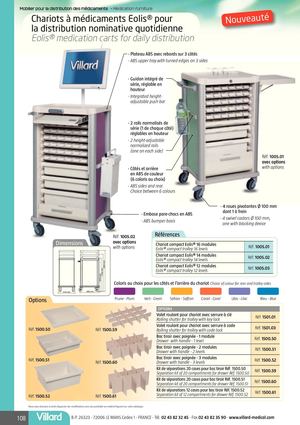 MOBILIER SPECIFIQUE DE PHARMACIE