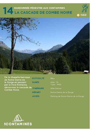 Rando Pédestre 14 : la Cascade de Combe Noire