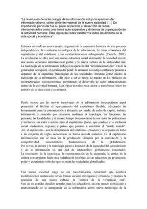 La revolución de la tecnología de la información 