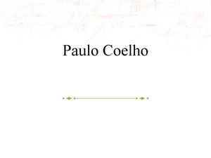 Paulo Coelho