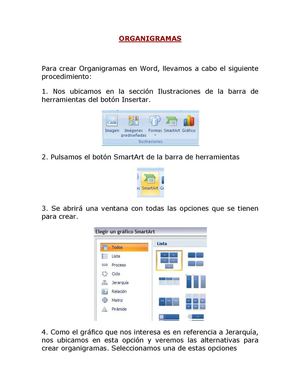 Manejo de SmartArt