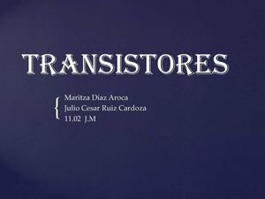transistores 