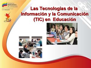 Las TIC en la Educación 
