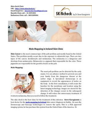 Mole Mapping in Ireland Skin Clinic