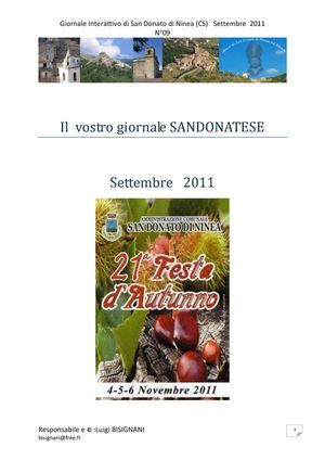 Il giornale sandonatese