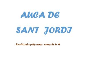 Auca Sant Jordi 1r A
