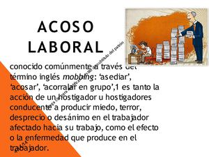 ACOSO LABORAL