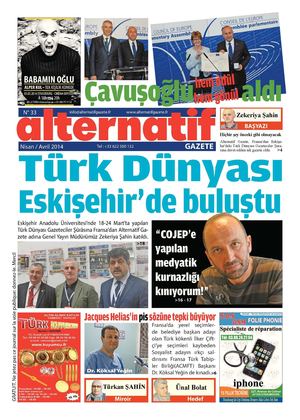 Alternatif Gazete_033_ Nisan / Avril 2014