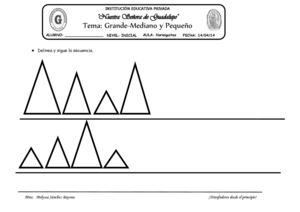 GRANDE MEDIANO Y PEQUEÑO