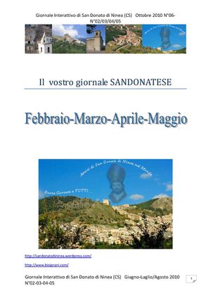 Retrospettiva giornale Sandonatese 01