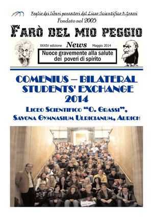 Farò del mio peggio News - Numero 34