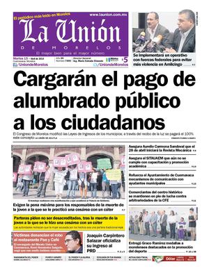 La Unión de Morelos 15 Abril 2014