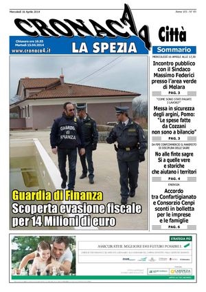 Cronaca4 Mercoledì 16 Aprile 2014