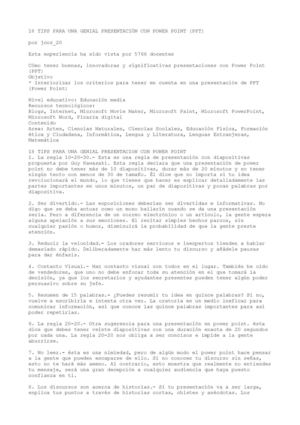 18 top de power point