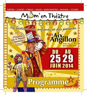 Programme Môm'en Théâtre 2014