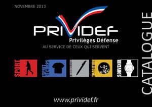 Catalogue BtoB Militaire - Prividef PRO