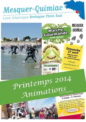 Les animations du printemps 2014 // Office de Tourisme de Mesquer-Quimiac
