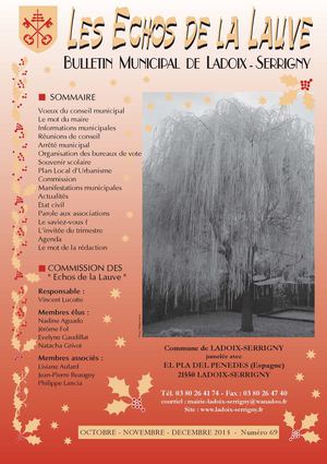 Les échos de la Lauve / Numéro 69